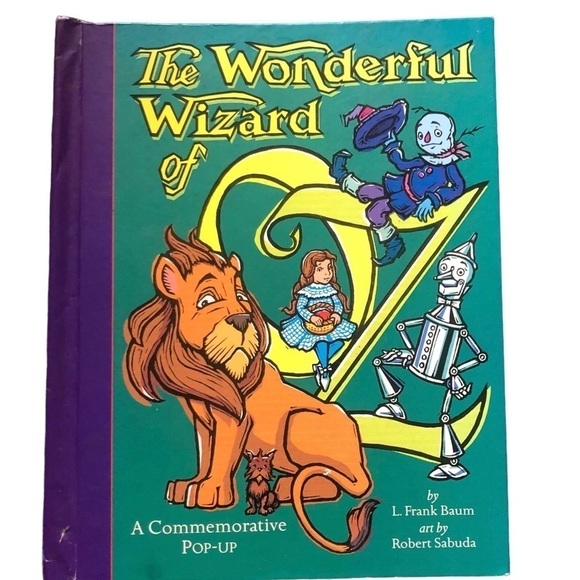 The Wonderful Wizard Of Oz A Commemorative Pop-Up Book By L Frank Baum Collector - Picture 1 of 14